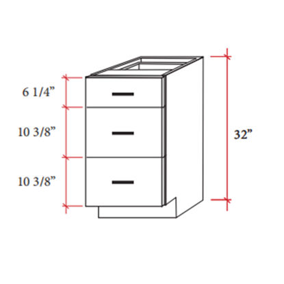 Picture of Vanity Drawer Base (VD) (No Sink)